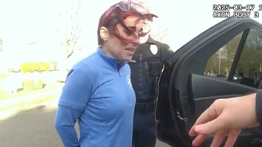 Shock bodycam shows just how drunk mayor drove with toddler in BMW