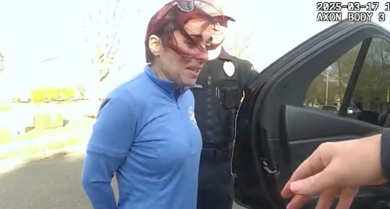 Shock bodycam shows just how drunk mayor drove with toddler in BMW