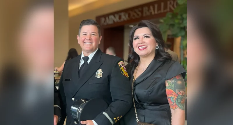 Slain California fire captain's fugitive wife 'scared' ex mother-in-law