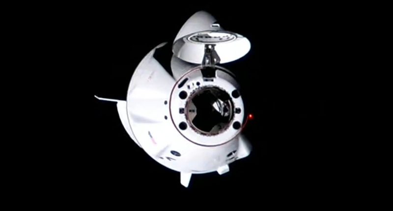 SpaceX crew docks at International Space Station