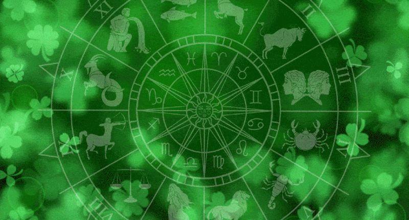St. Patrick's Day by the stars; the four luckiest zodiac signs