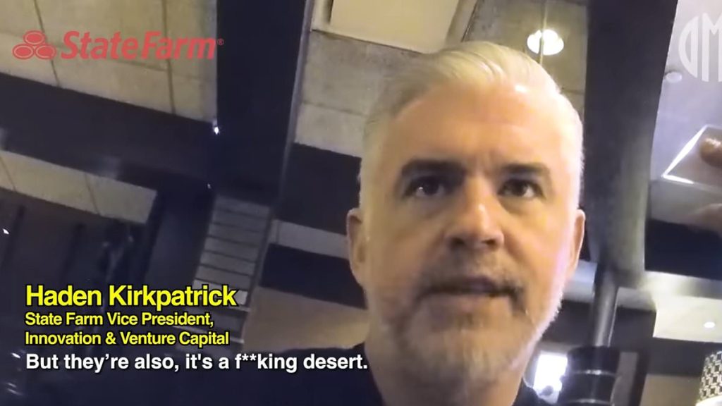 State Farm boss filmed making shocking comments about wildfire victims