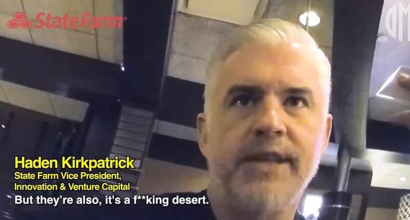 State Farm boss filmed making shocking comments about wildfire victims