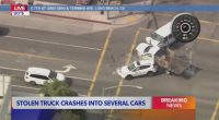 Stolen Truck Crash