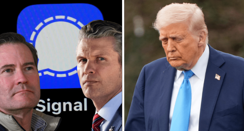 Sunday shows preview: Trump dismisses Signal chat fallout; Tariff trade war heats up