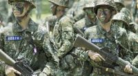 Taiwan’s volunteer military shrinks amid growing Chinese aggression
