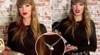 Taylor Swift wears 'Reputation'-coded snake necklace during iHeartRadio Music Awards 2025