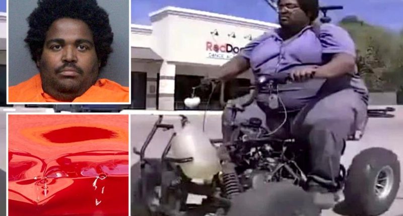 Texas man Demarqeyun Marquize Cox arrested for ramming ATV into parked Teslas in Texarkana