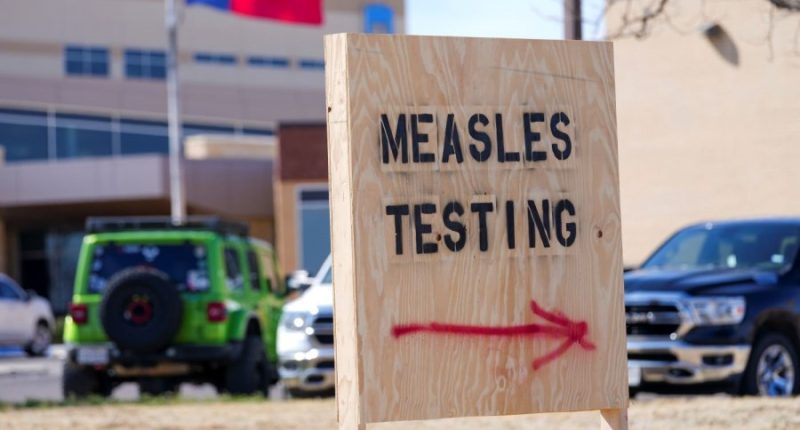 Texas measles outbreak surges to at least 400 cases