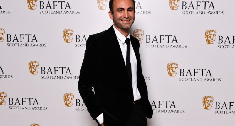 Khalid Abdalla at the BAFTA Scotland Awards.