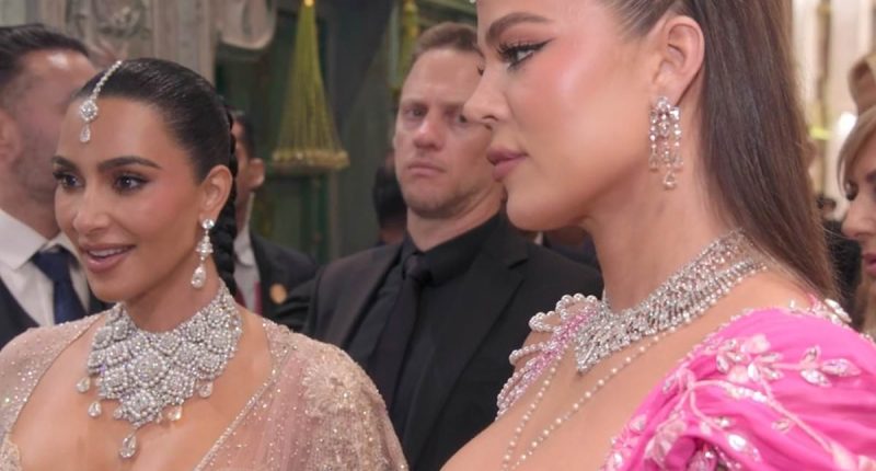 The moment Kim Kardashian lost HUGE diamond at $600m wedding