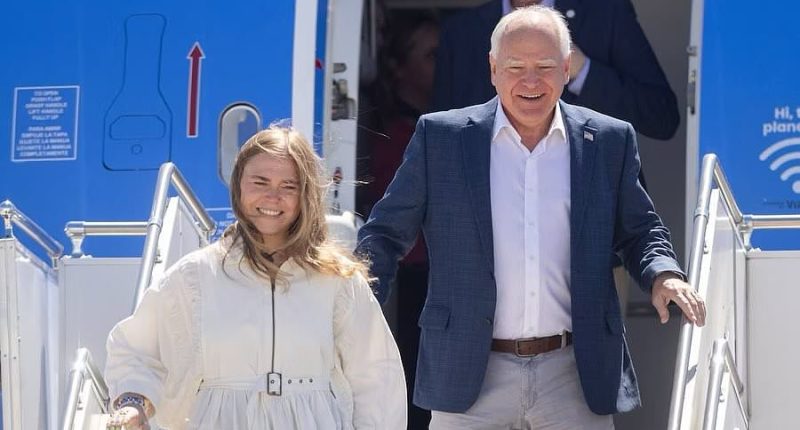 Tim Walz's daughter turns down grad school for controversial reason