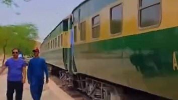 Train is hijacked by gunmen, with 450 passengers taken hostage