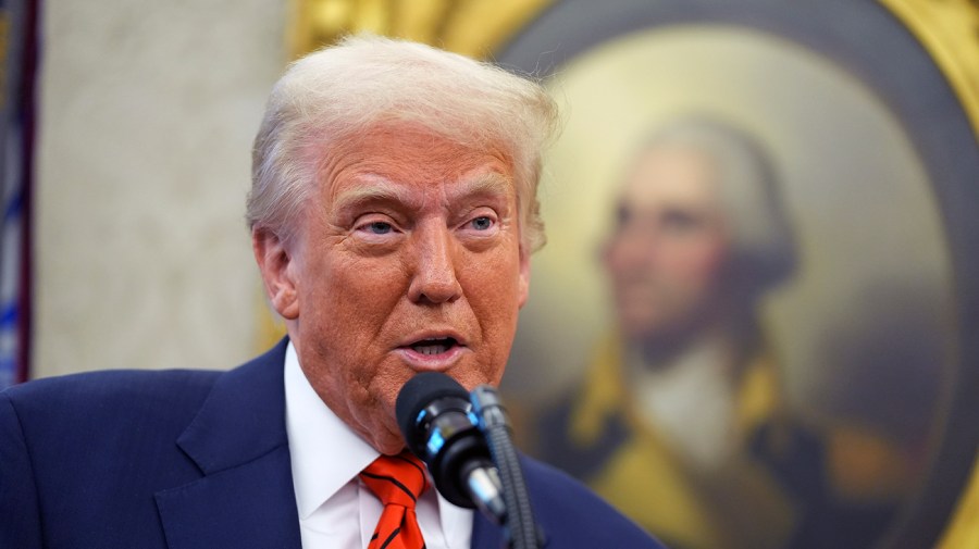 Trump ‘not at all’ worried about joint Russia, China, Iran military exercises