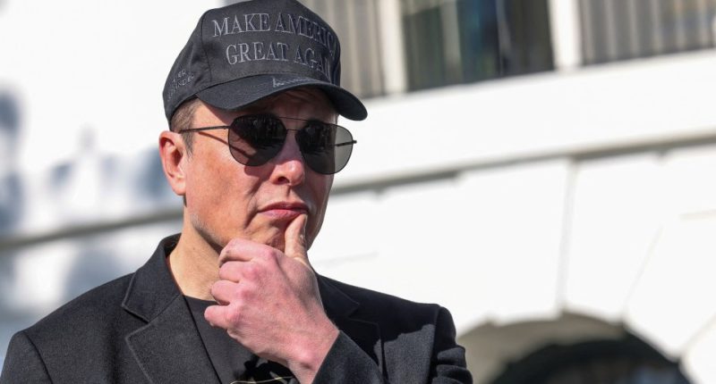 Trump forced to deny Elon Musk was set to get secret briefing on war with China TODAY – as Tesla chief threatens leakers