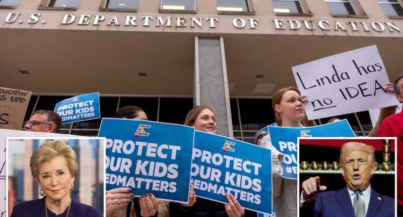 Trump is moving to gut the Department of Education. Here's what it does