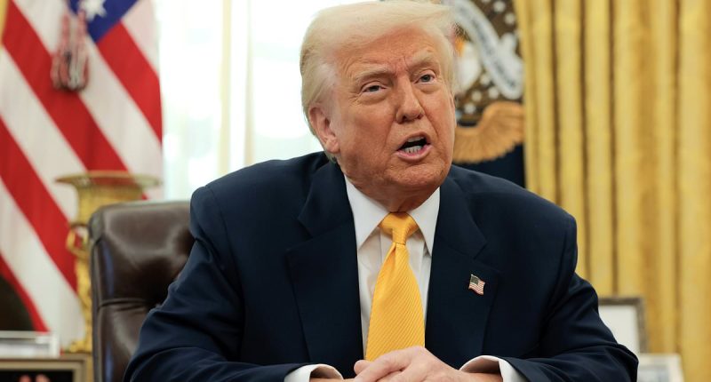 Trump rips apart 'troublemaker' reporter in Oval Office over question