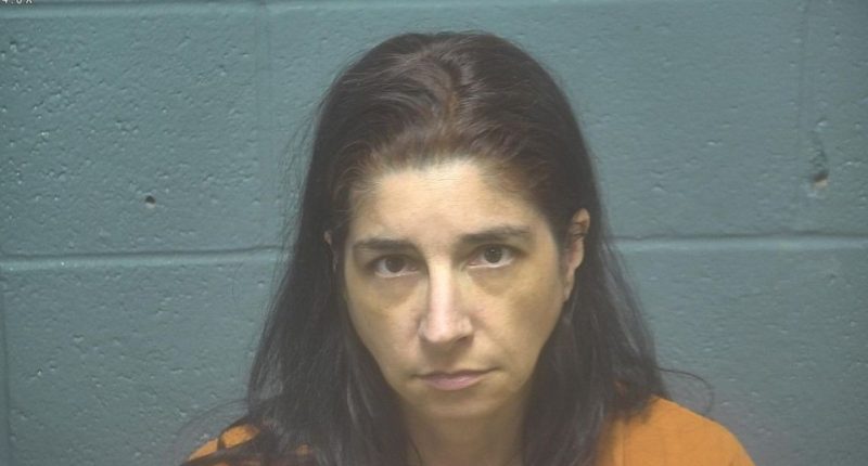 Mugshot of Christina Stokes.