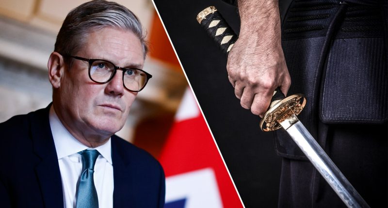 UK bans ninja swords in move to crack down on violent knife crime