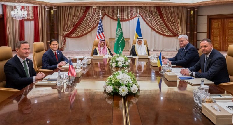 Ukraine accepts deal says Rubio: 'we'll take this to the Russians'