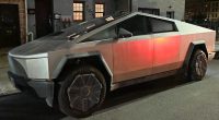 Vandals make crucial mistake while scrawling hate symbol on Tesla
