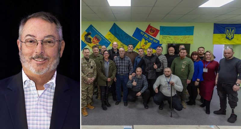 Veterans organization gives back to severely wounded 'appreciative' Ukrainian soldiers