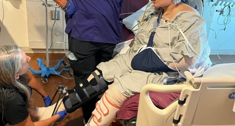 Victim of Florida drunk driver walks again after 19 months of recovery