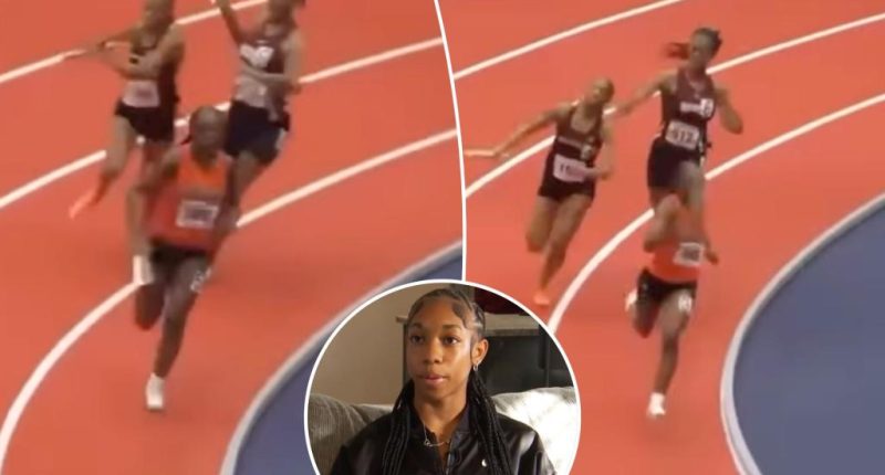 Virginia high school track sprinter Kaelen Tucker attacked in head during state championship race