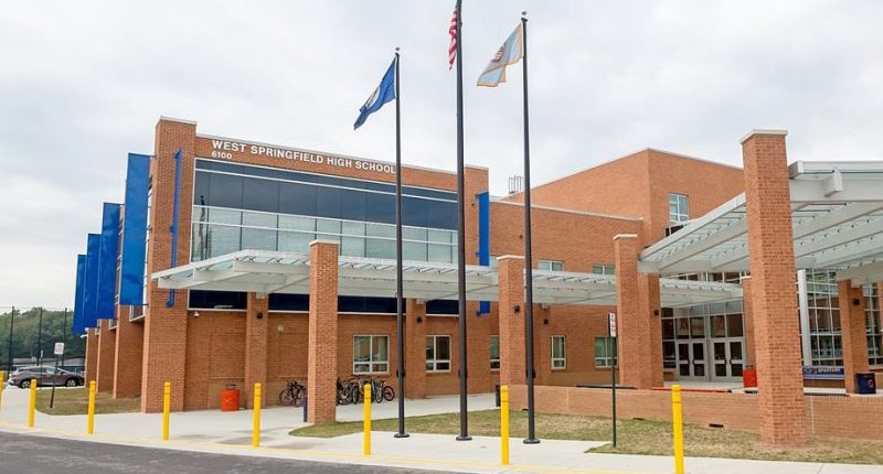Virginia parents' fury as school puts up ABCs display