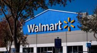 Walmart store exterior in Martinez, California.