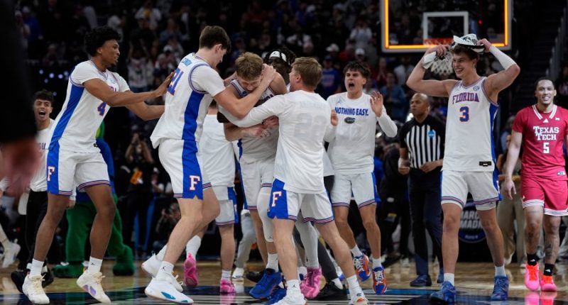 Walter Clayton Jr. rallies Florida into Final Four with 84-79 March Madness win over Texas Tech