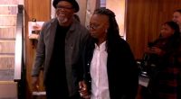 Whoopi Goldberg Causes Chaos As She Forces Samuel L. Jackson To The Hot Topics Table On ‘The View’: “He Doesn’t Want To Come On”