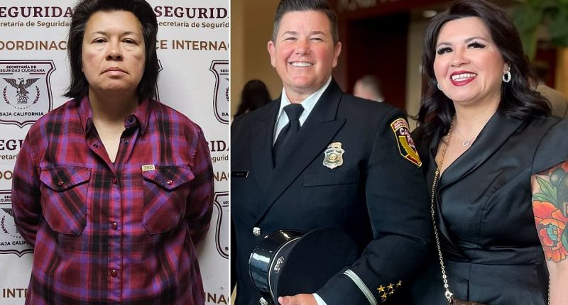 Wife of slain California fire captain arrested in Mexico