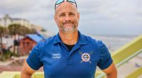 Portrait of Captain Canfield, Volusia County Beach Safety.