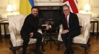 Zelenskyy meets with British Prime Minister Keir Starmer in London following Trump Oval Office clash