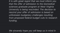 'Devastating': College student's offer rescinded due to federal cuts