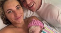 A new mum in Brisbane has described giving birth during ex tropical Cyclone AlfredAnnie Coburn went into labour on Friday night, and husband Harrison rushed her to the city's Mater Hospital.
Annie had a 13 hour labour in the middle of the cyclone before baby Winnie ﻿was born at 12.36pm on Saturday.