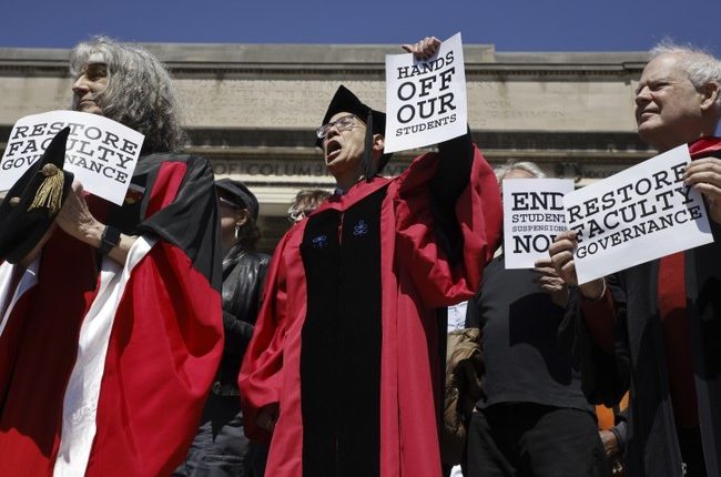 'Long Live the Intifada'—Hate Continues at Columbia U As Faculty Holds 'Emergency Vigil'