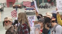 'Tesla Takedown' protest held in south St. Louis County
