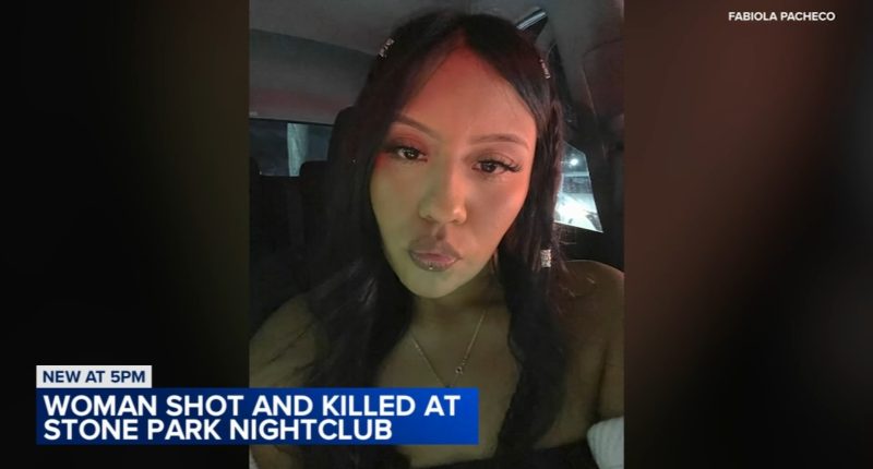 1 released from custody as Stone Park police investigate shooting of Zulma Daniela Calderon Pacheco at Mansion Nightclub: