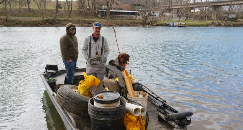 138 volunteers remove hundreds of tires and trash from Watauga, South Holston rivers