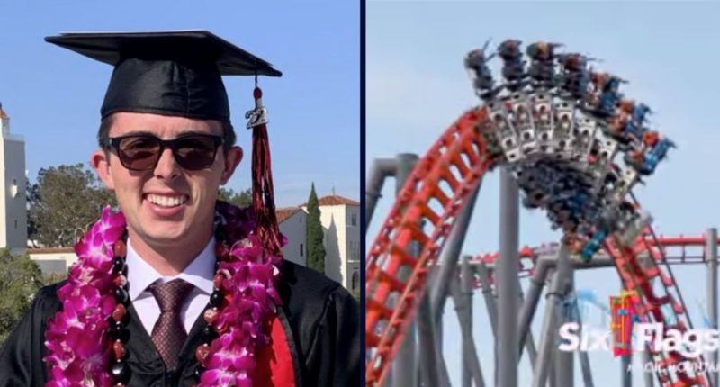 22-year-old suffered brain injury on roller coaster: Lawsuit