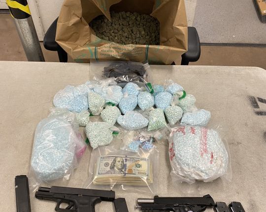 3 arrested after investigation leads to seizure of 44,000 fentanyl laced pills