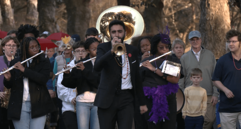 A New Orleans style Funeral Parade is kicking off 'Joye in Aiken'