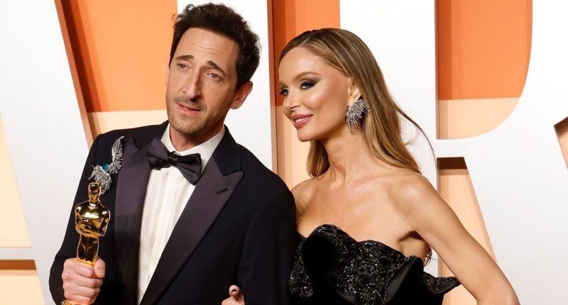 Adrian Brody shows true colours as mask slips during 'rude' Oscars 2025 speech