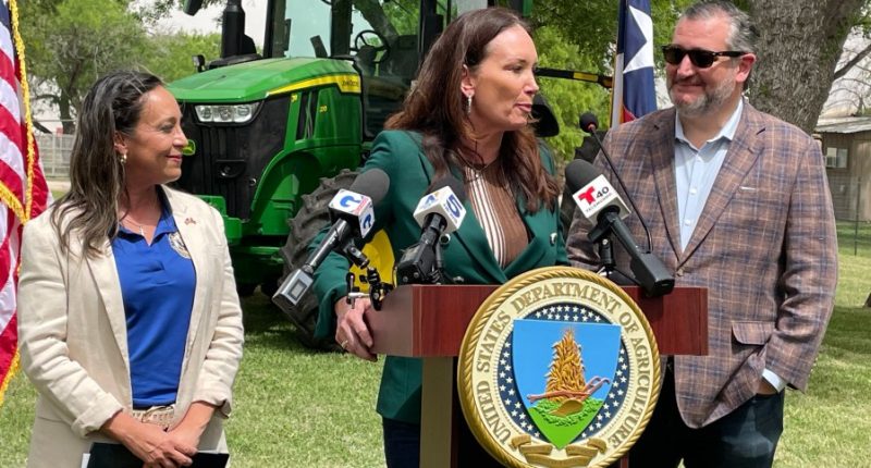 Ag secretary announces relief funds for South Texas border farmers, ranchers