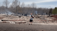 Amazing Grace sends hope after family loses everything in fires