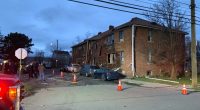 Apparent explosion, fire injures about a dozen in Detroit apartment building