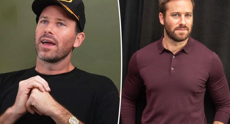 Armie Hammer details past attempt to hook up with ‘handsome’ French man: ‘How do I get in there?’