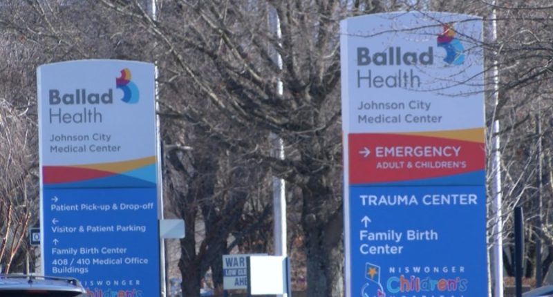 Ballad Health: Concrete barriers at facility entrances precautionary due to "purported national threat to hospitals"